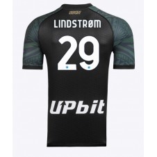 SSC Napoli Jesper Lindstrom #29 Tredjedrakt 2023-24 Kortermet